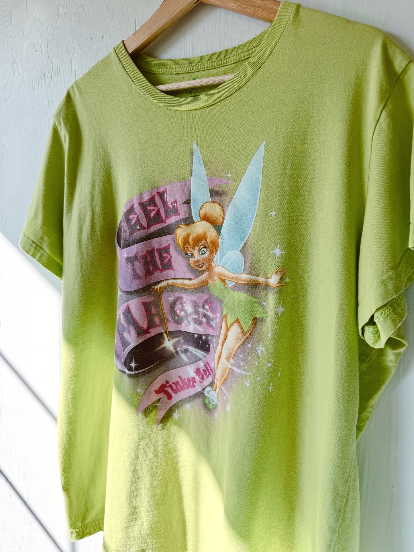 VINTAGE Y2K Disney Store Tink Magic Tee - 2X