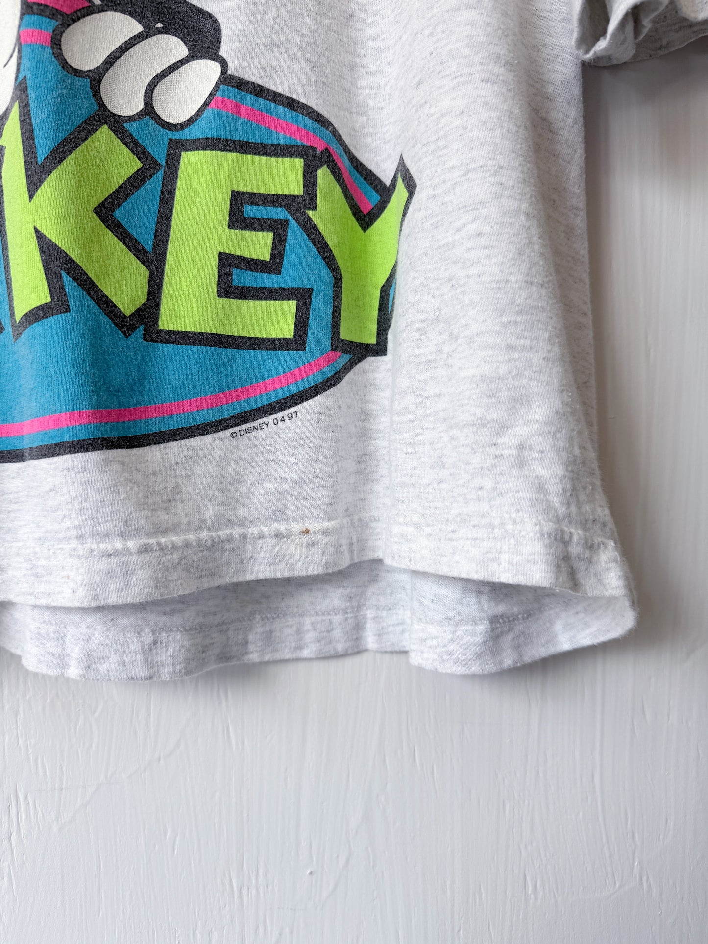 VINTAGE 90’s Mickey Boxy Tee - L/XL