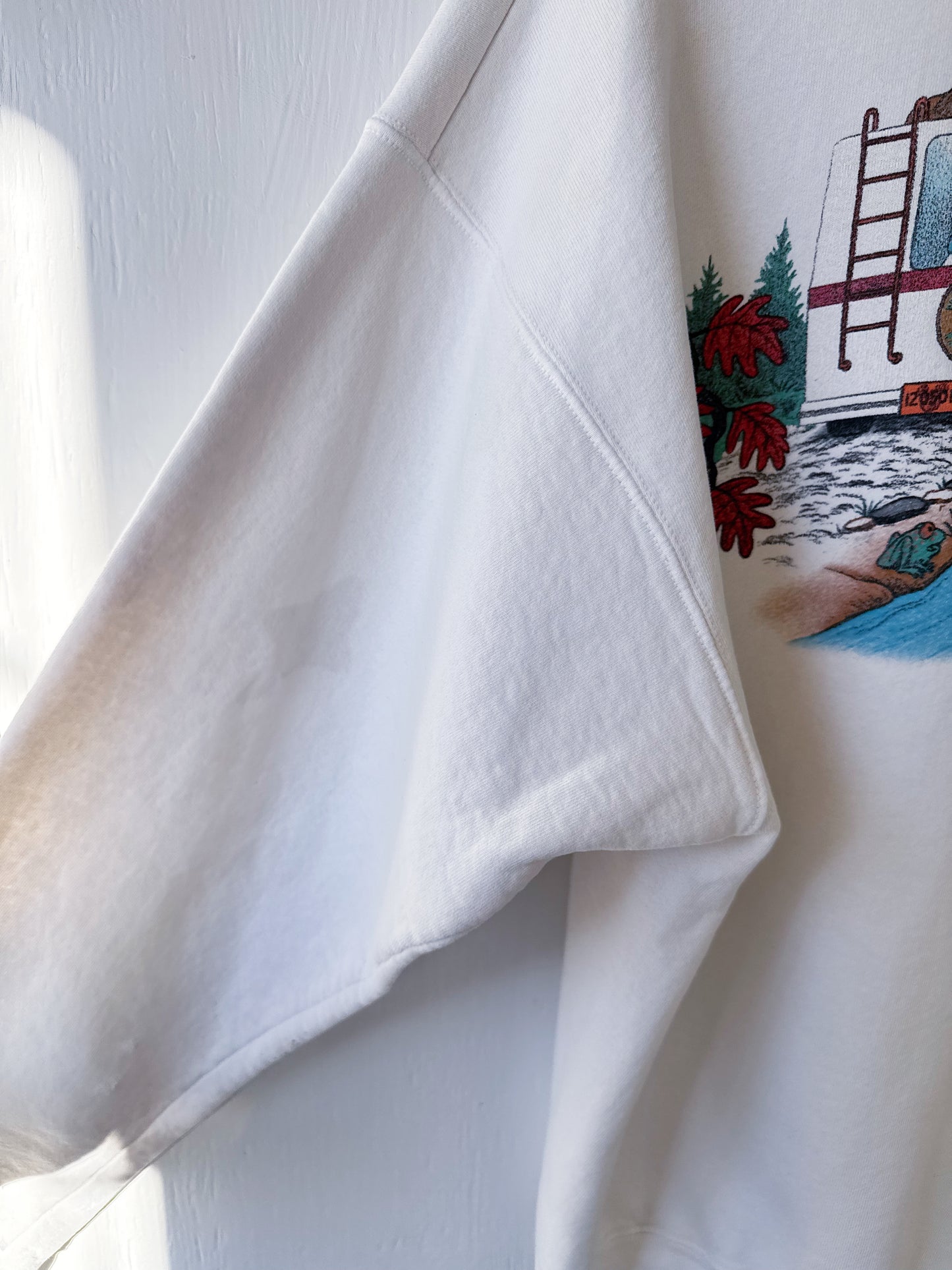 VINTAGE 90's Fort Wilderness Front / Back Crewneck - XL