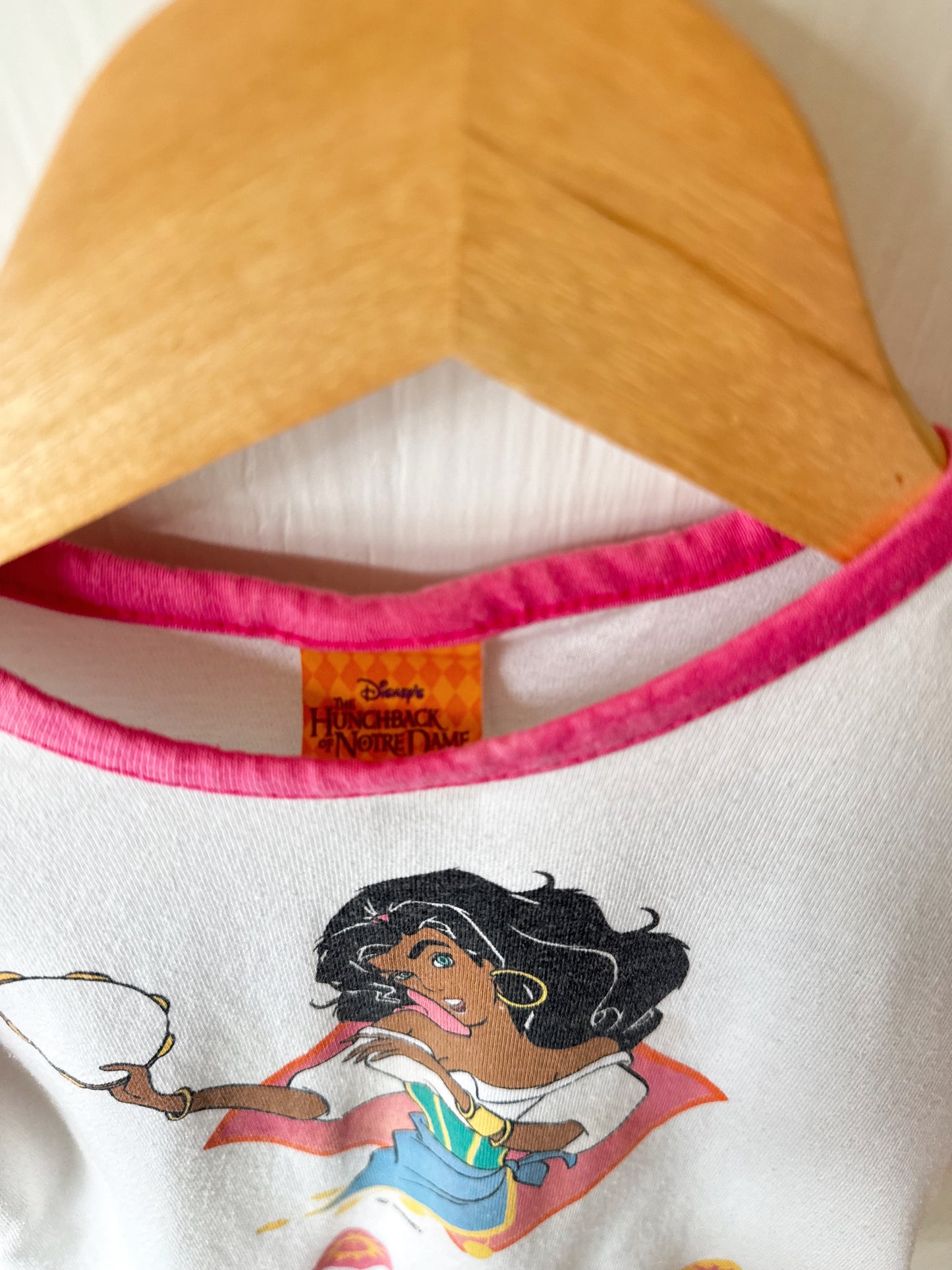 VINTAGE 90’s Esmeralda Hunchback Embellished Tee - 4T
