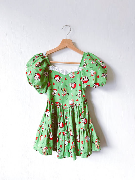 Handmade Festive Twirl Dress - 5