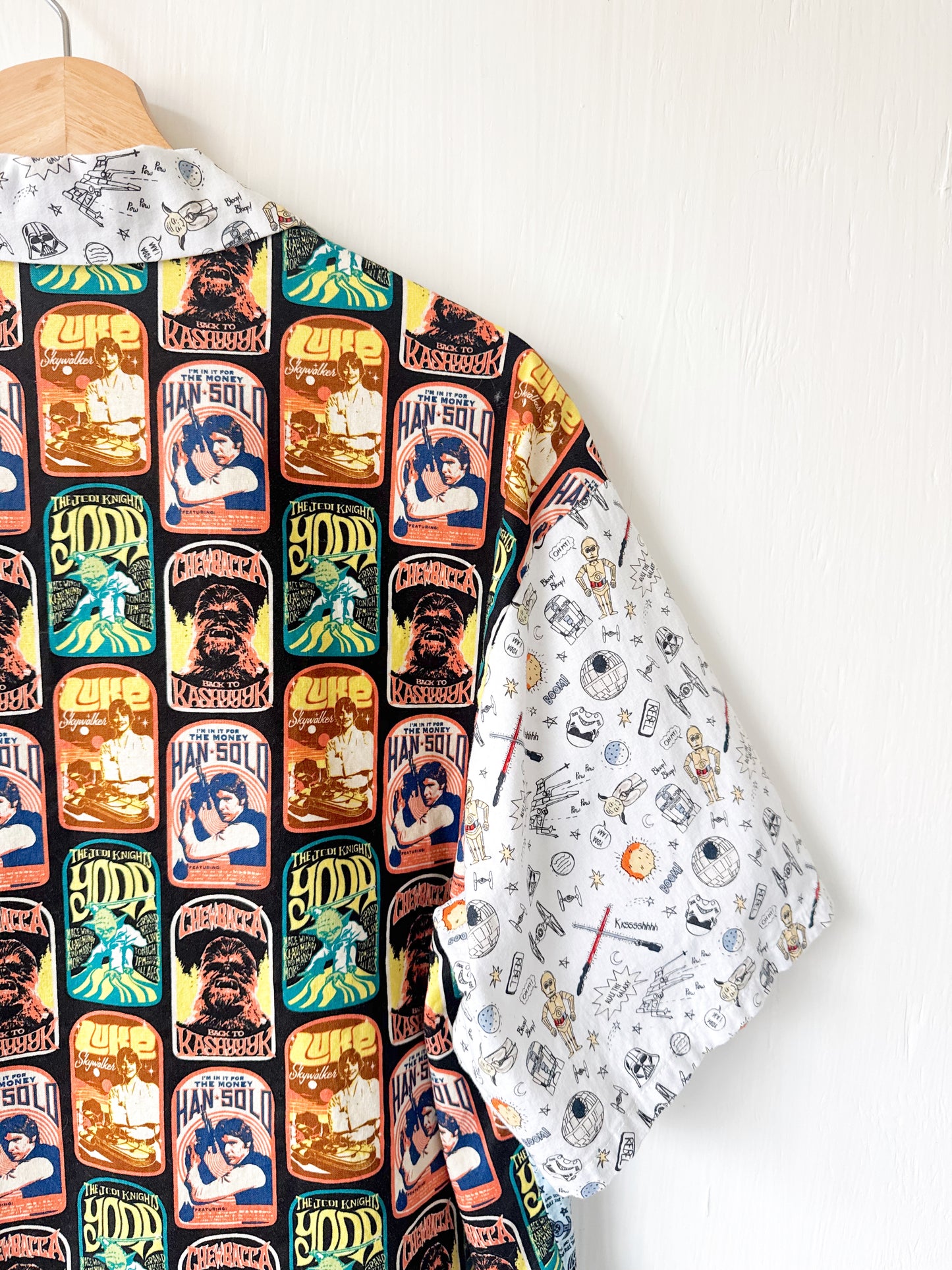 Handmade Star Wars “Dad” Button Down - L/XL