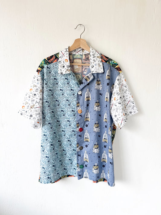 Handmade Star Wars “Dad” Button Down - L/XL