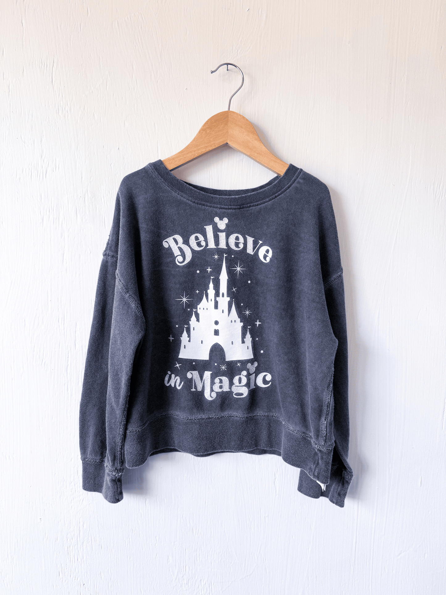 Disney Parks Castle Crewneck - Y5/6