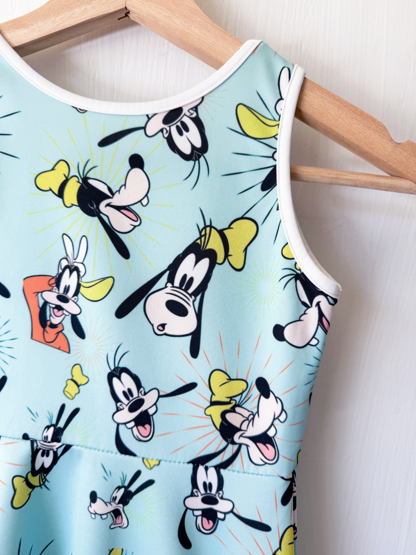 Goofy All Over Print Dress - 5T