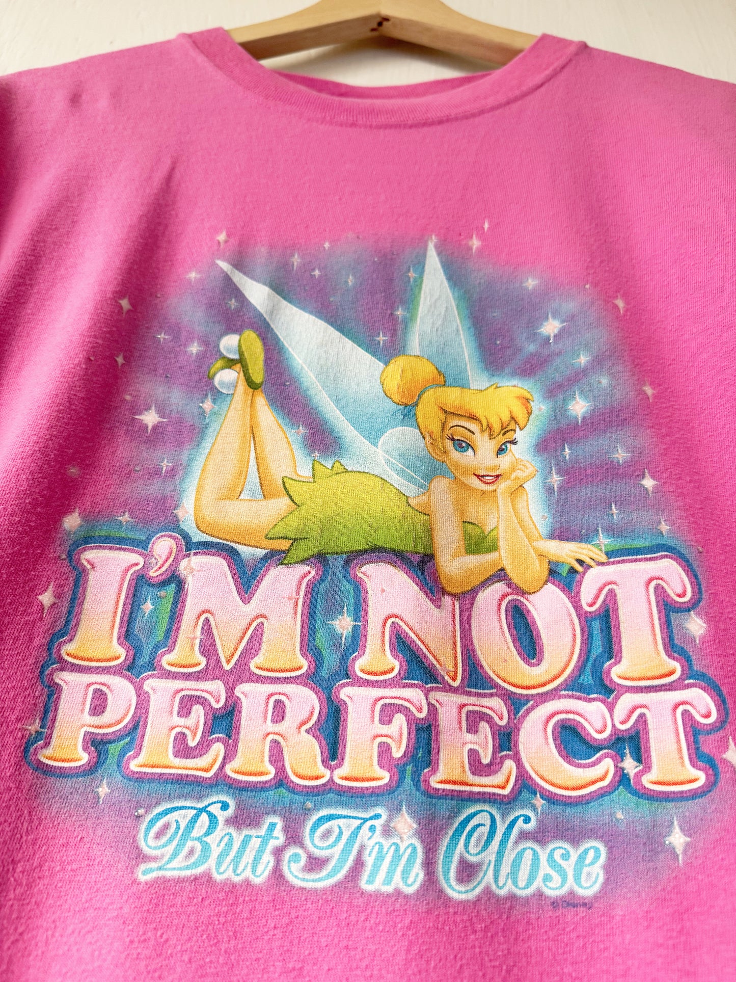 VINTAGE Disney Store Tink Tee - L