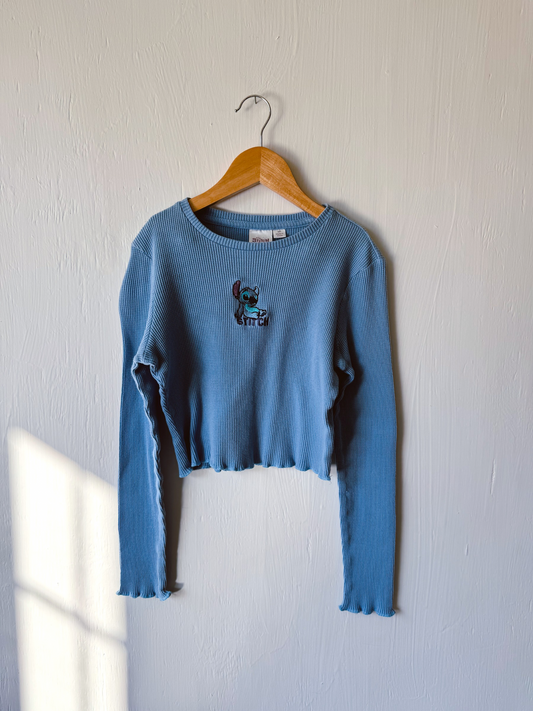 Stitch Embroidered Waffle Knit - YM