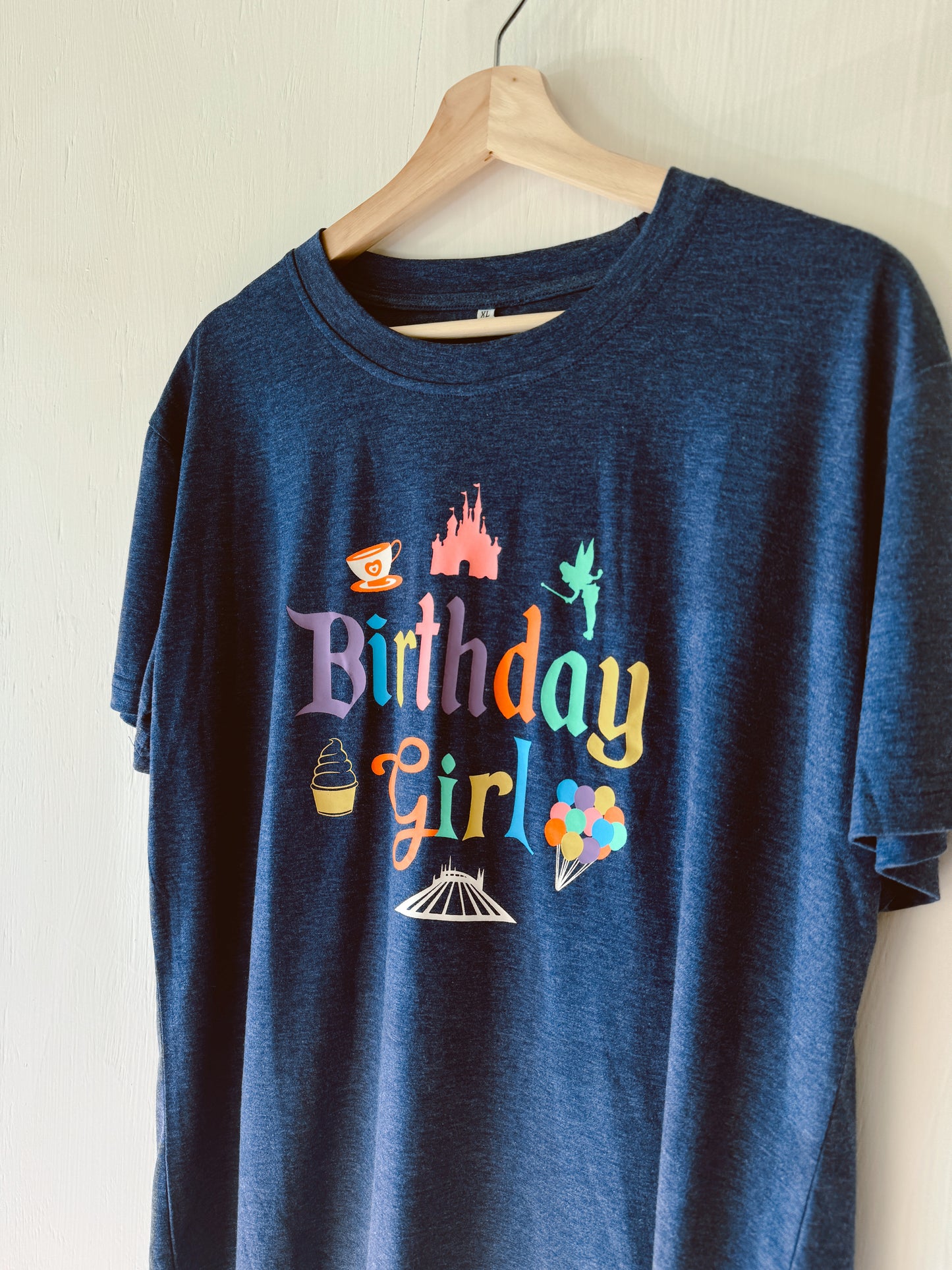 Magic Kingdom Birthday Girl Tee - XL