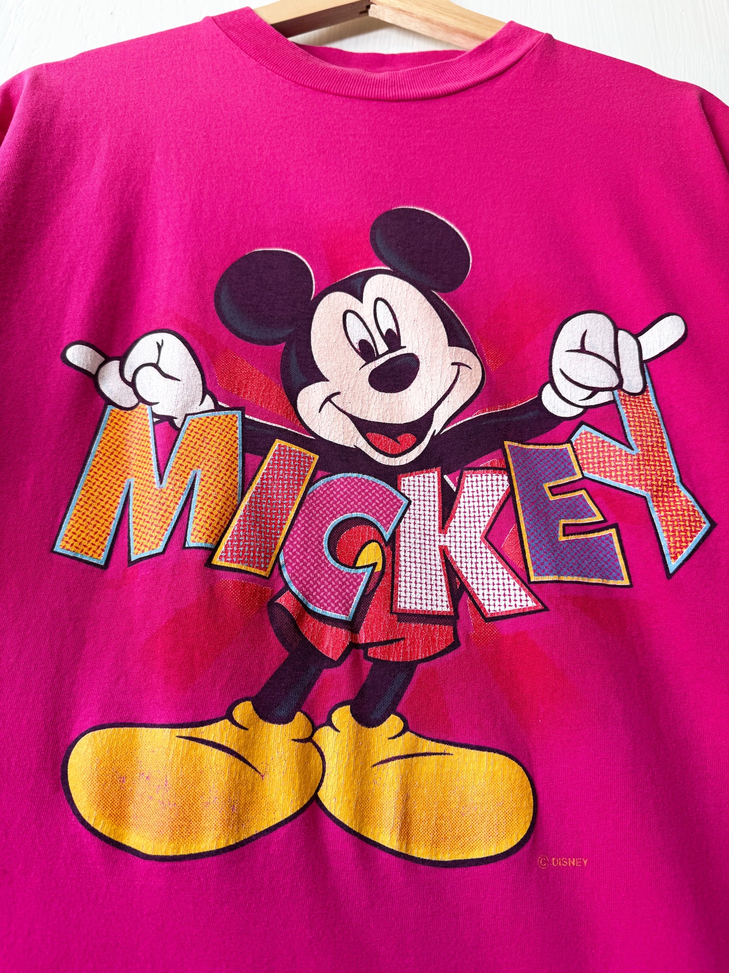 VINTAGE 90’s Mickey Tee - L