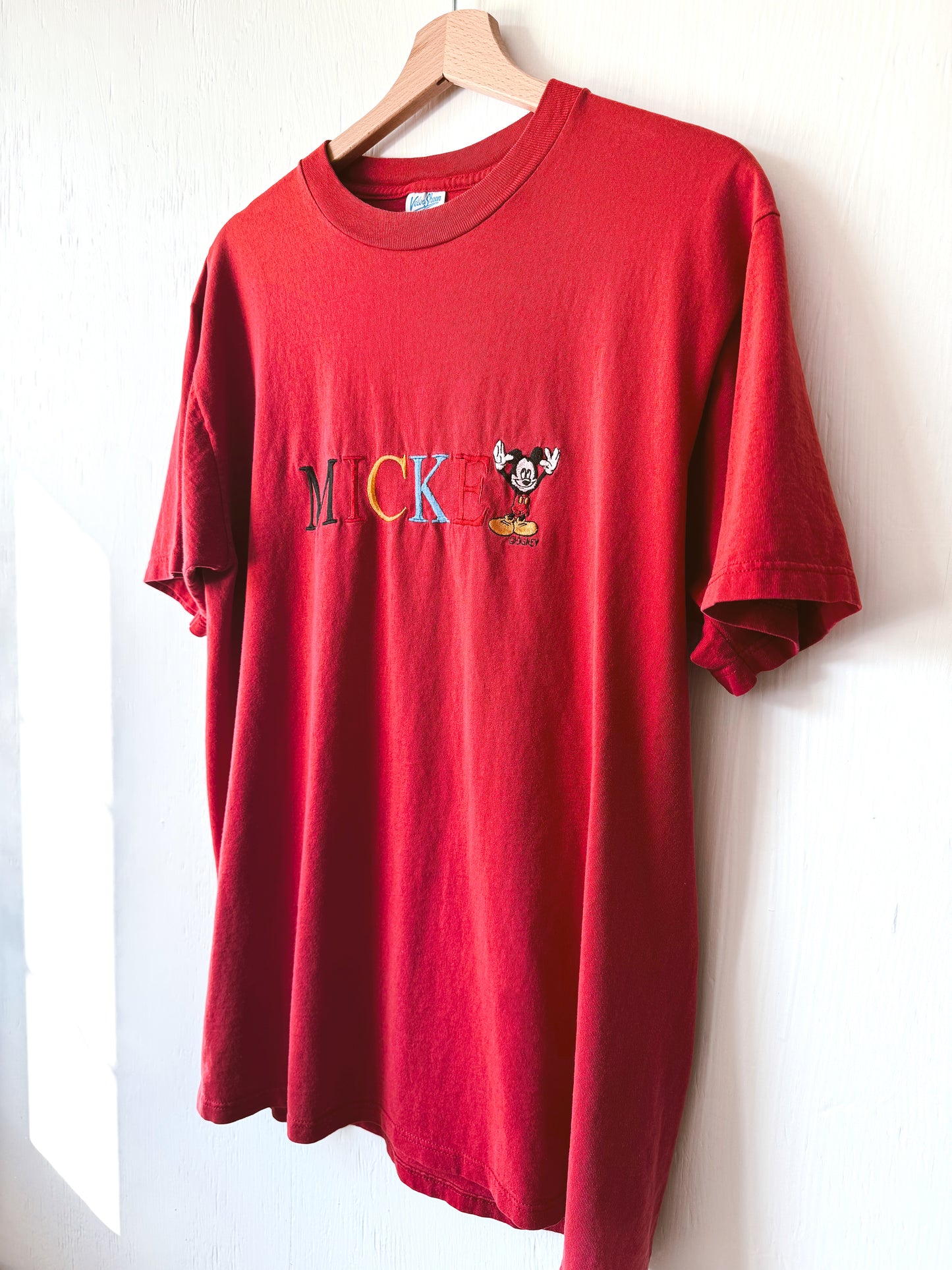 VINTAGE 80’s Velva Sheen Mickey Tee - L