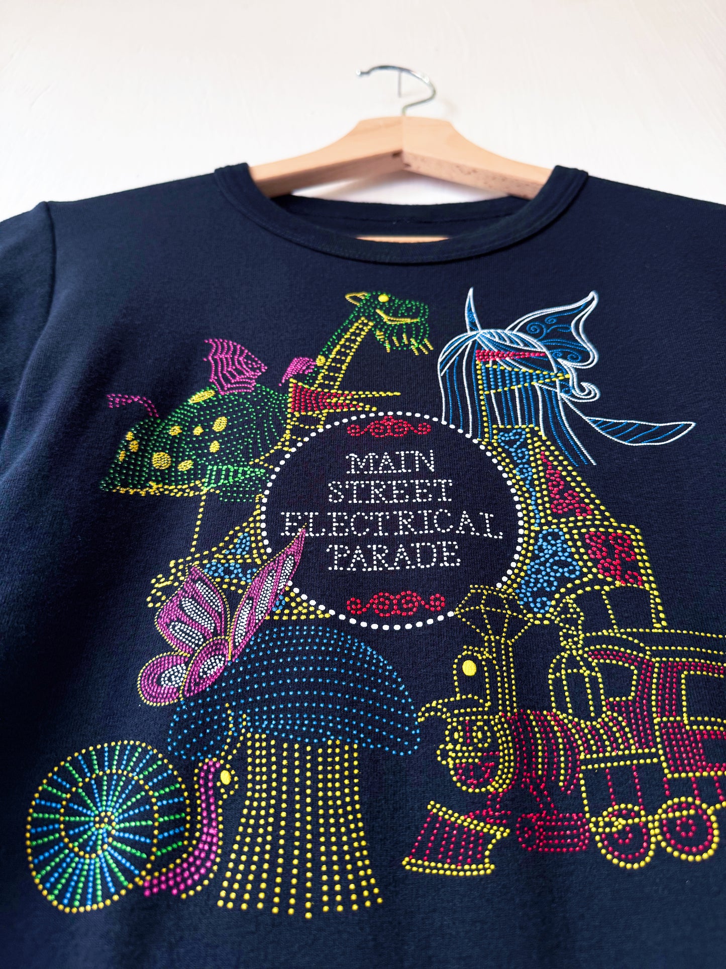 VINTAGE Main Street Electrical Parade Baby Tee - XS / YL