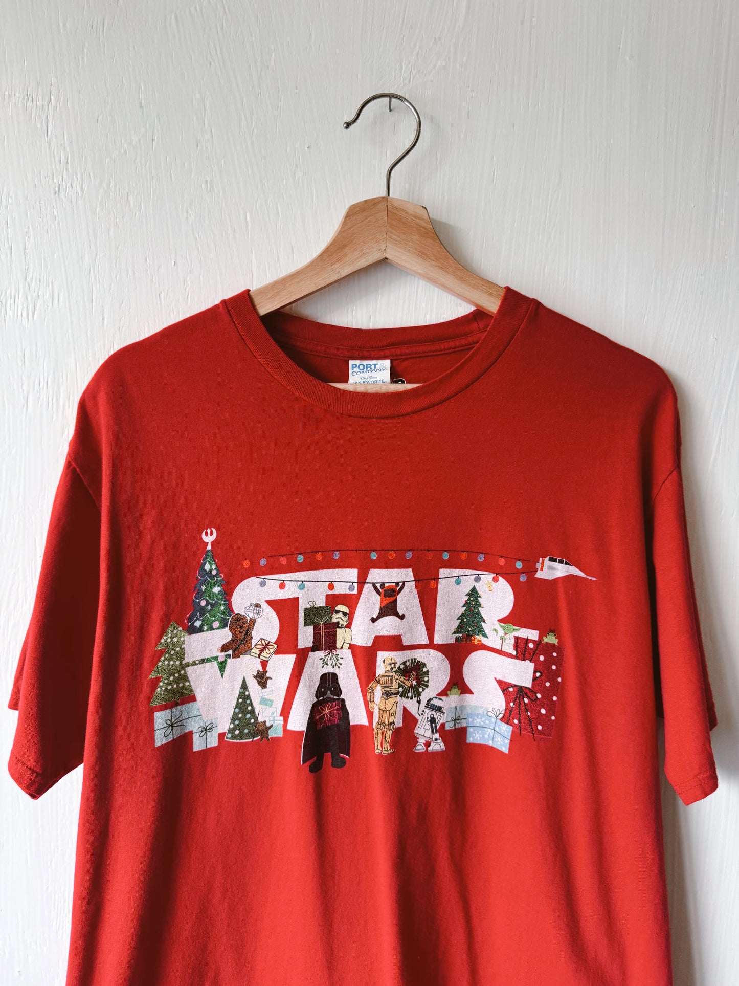 Star Wars Christmas Lights Tee - L