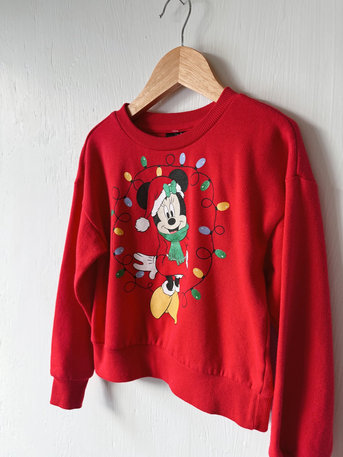 Minnie Holiday Lights Crewneck - 4/5