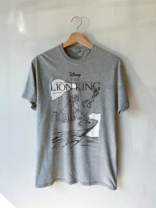 Grey Lion King Tee - M