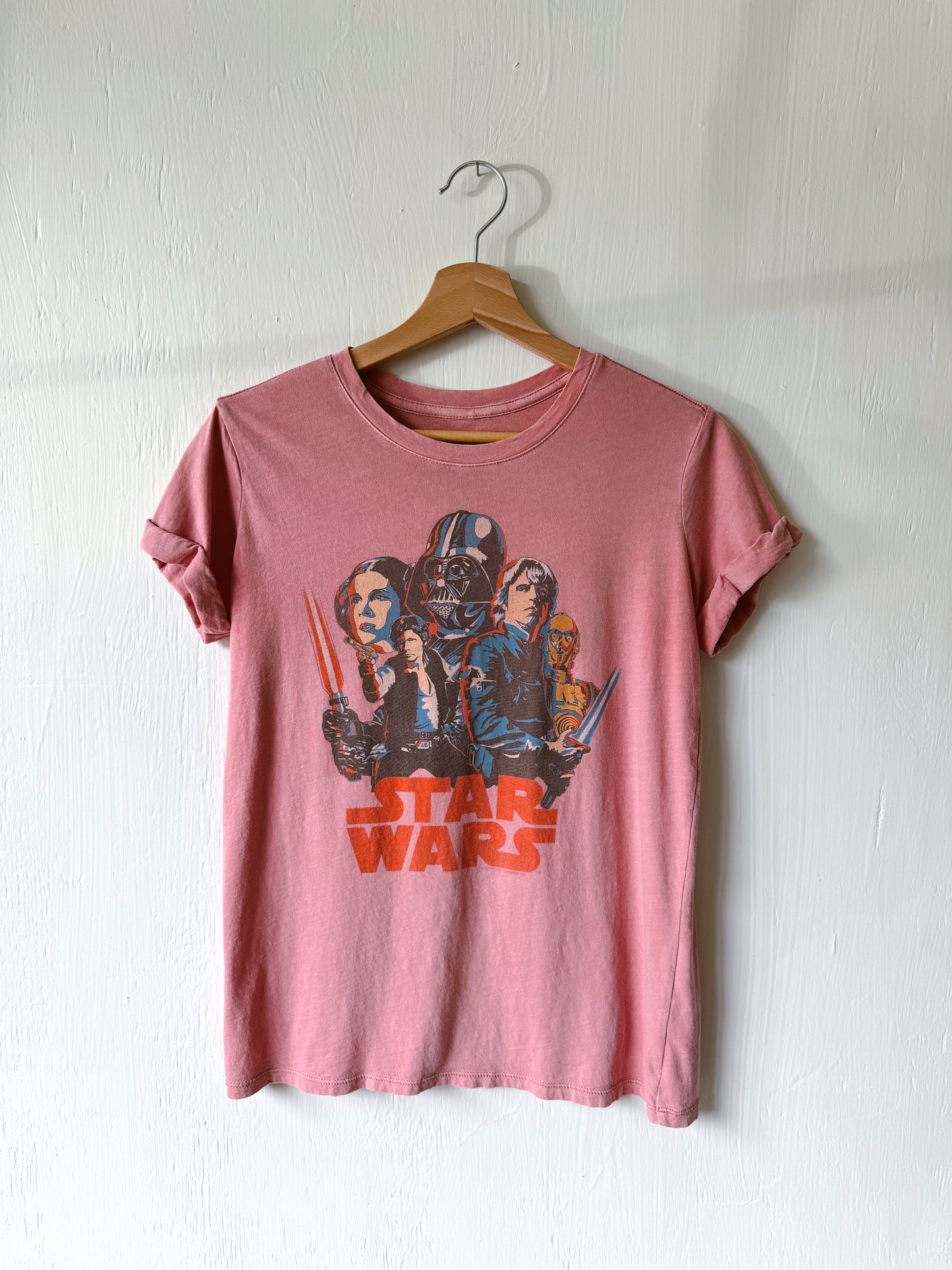 Star Wars X Junk Food Pink Tee - YXL