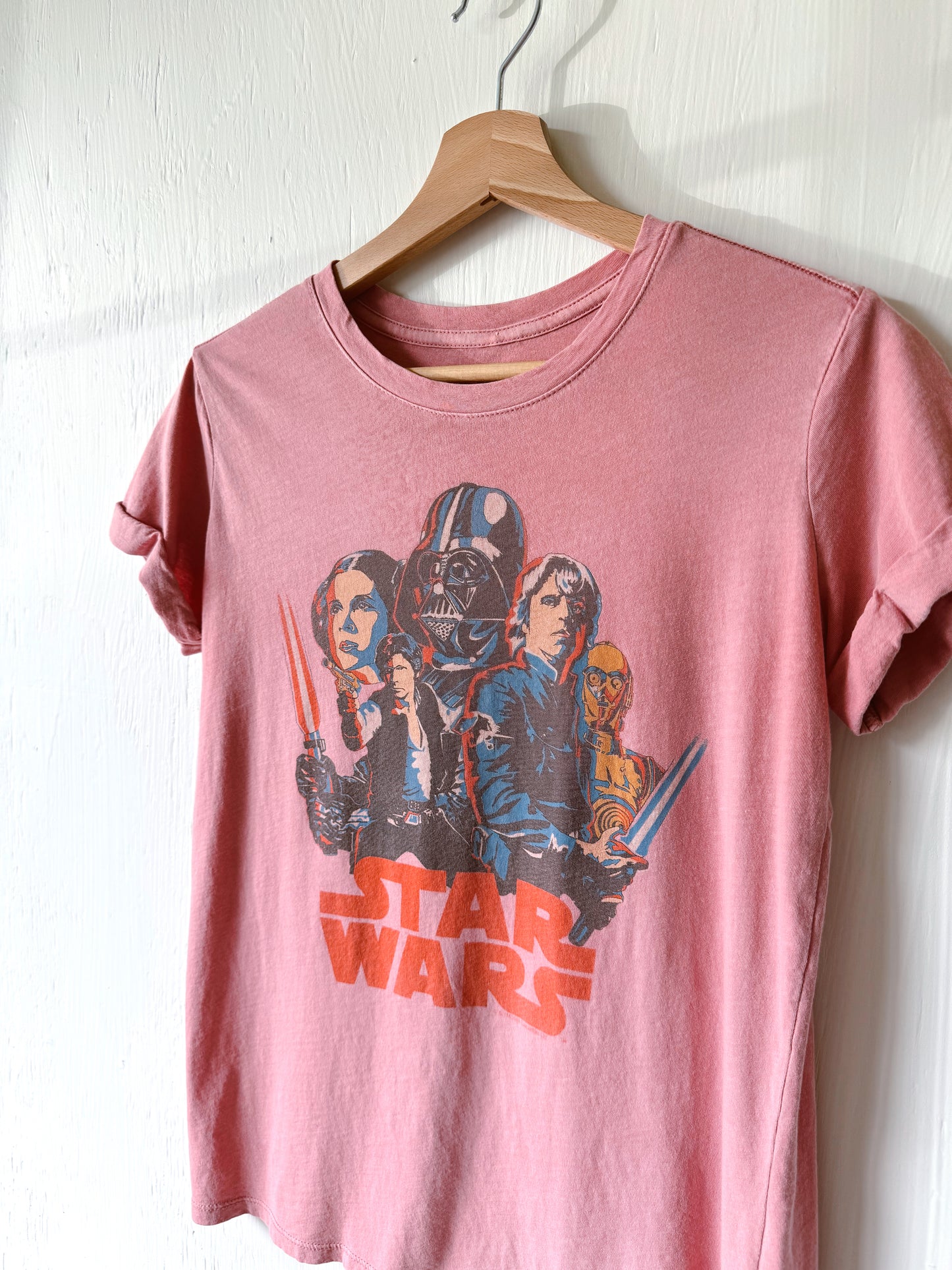 Star Wars X Junk Food Pink Tee - YXL