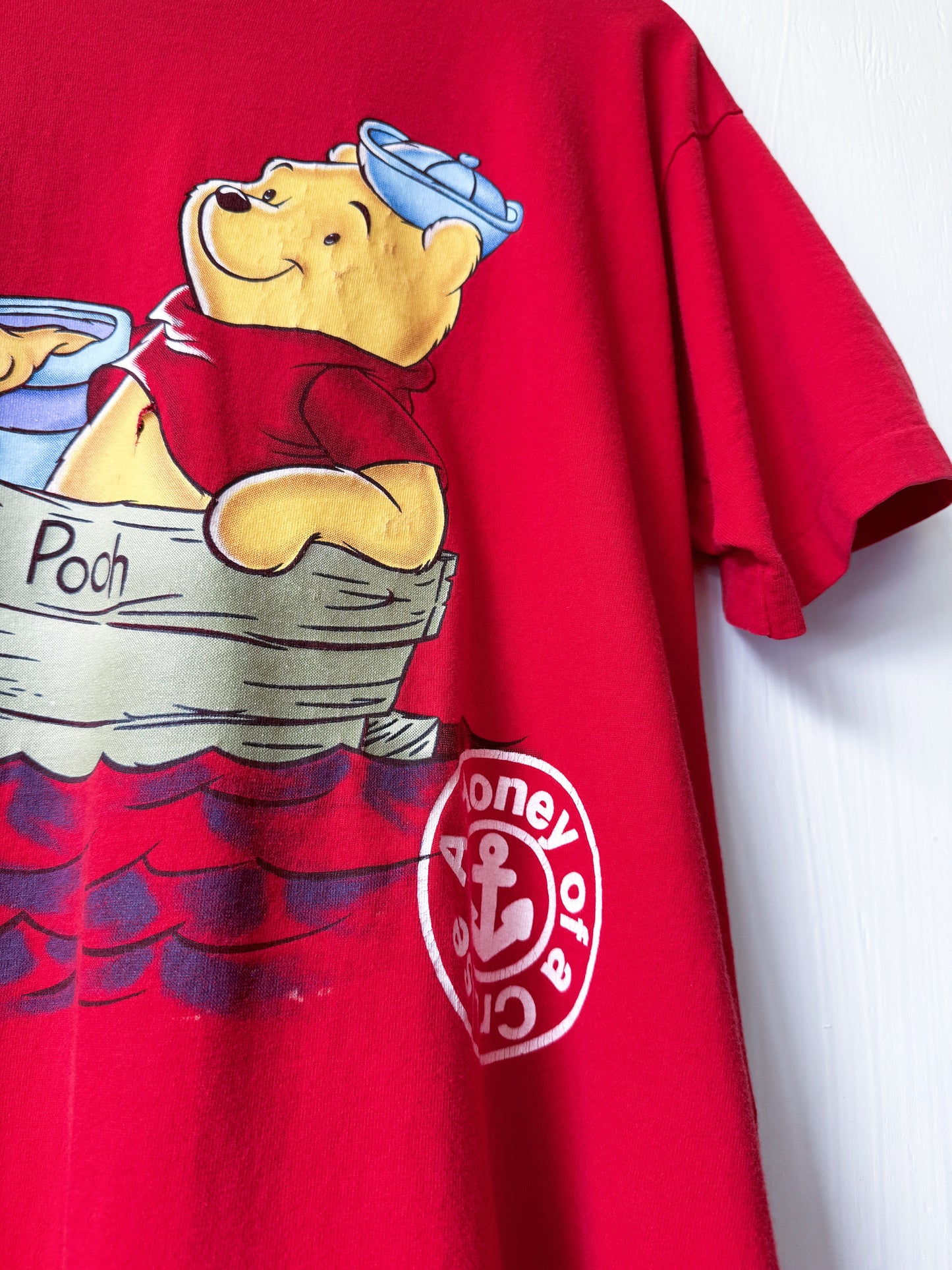 VINTAGE 90’s S.S. Pooh Nautical Tee - L