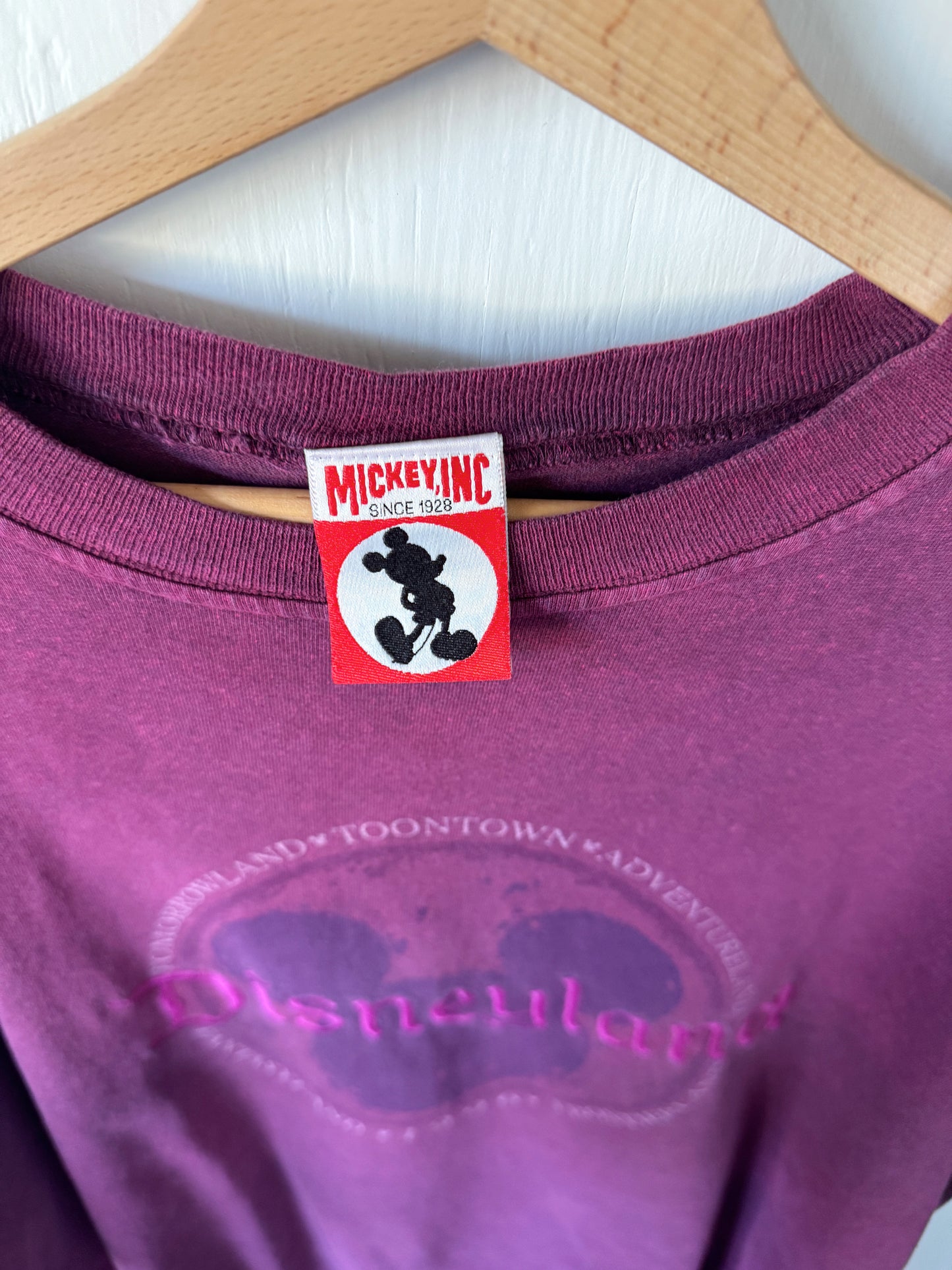 VINTAGE ‘96 Embroidered Disneyland Tee - XL