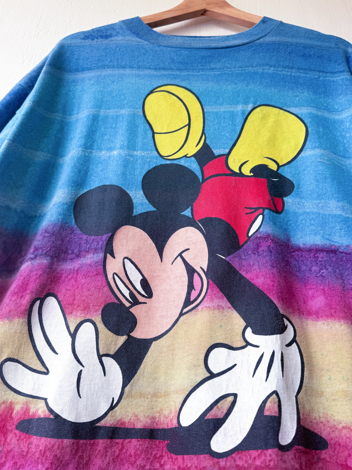 VINTAGE 90’s Tie Dye Mickey Tee - 2X
