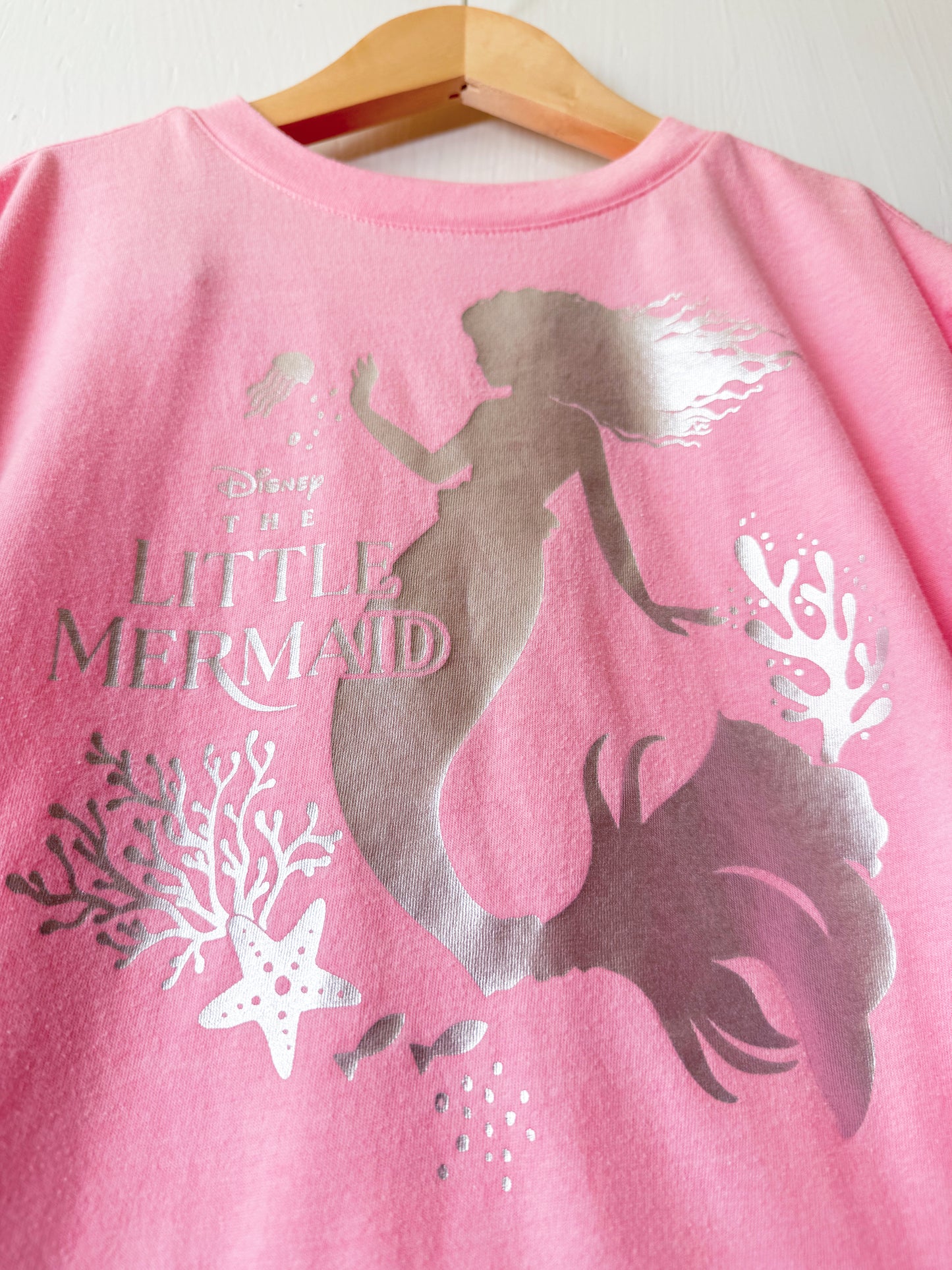 Gap x Disney Little Mermaid Shimmery Tee - YS
