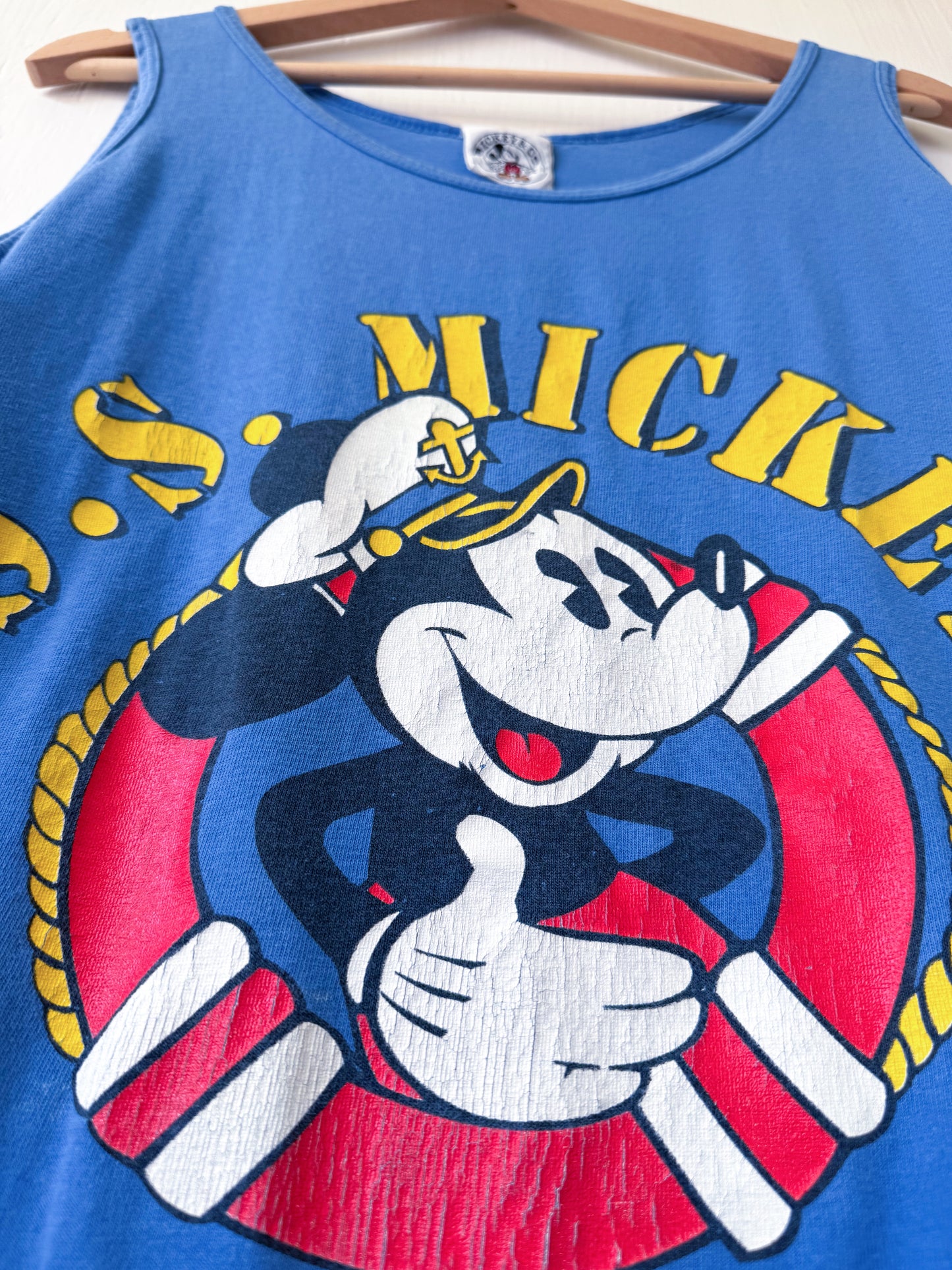 VINTAGE 90's SS Mickey Tank - L/XL