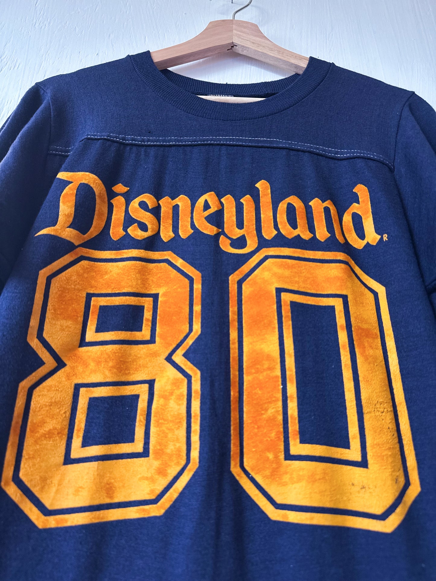 VINTAGE 1980 Rare Disneyland Jersey Tee - S