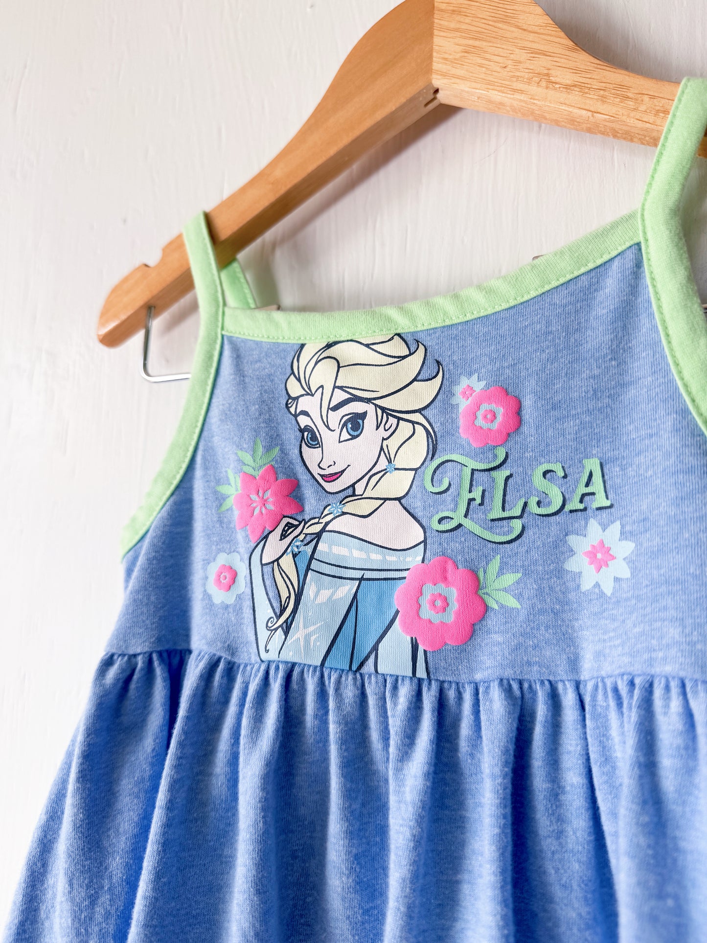 Elsa Floral Tank Dress - 2T