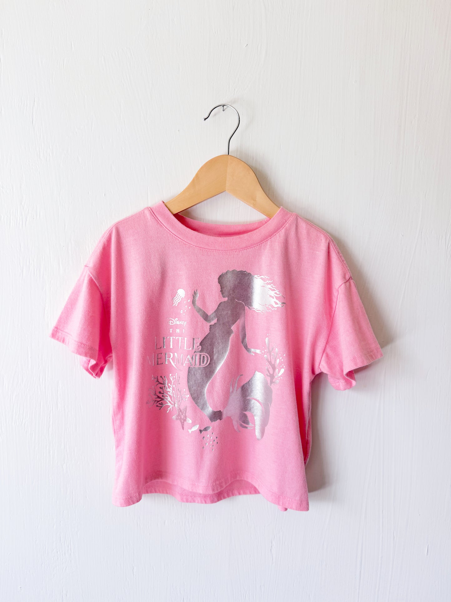 Gap x Disney Little Mermaid Shimmery Tee - YS