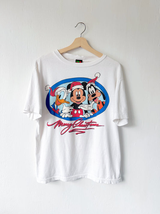 VINTAGE 90’s Rare Merry Christmas Tee - L/XL