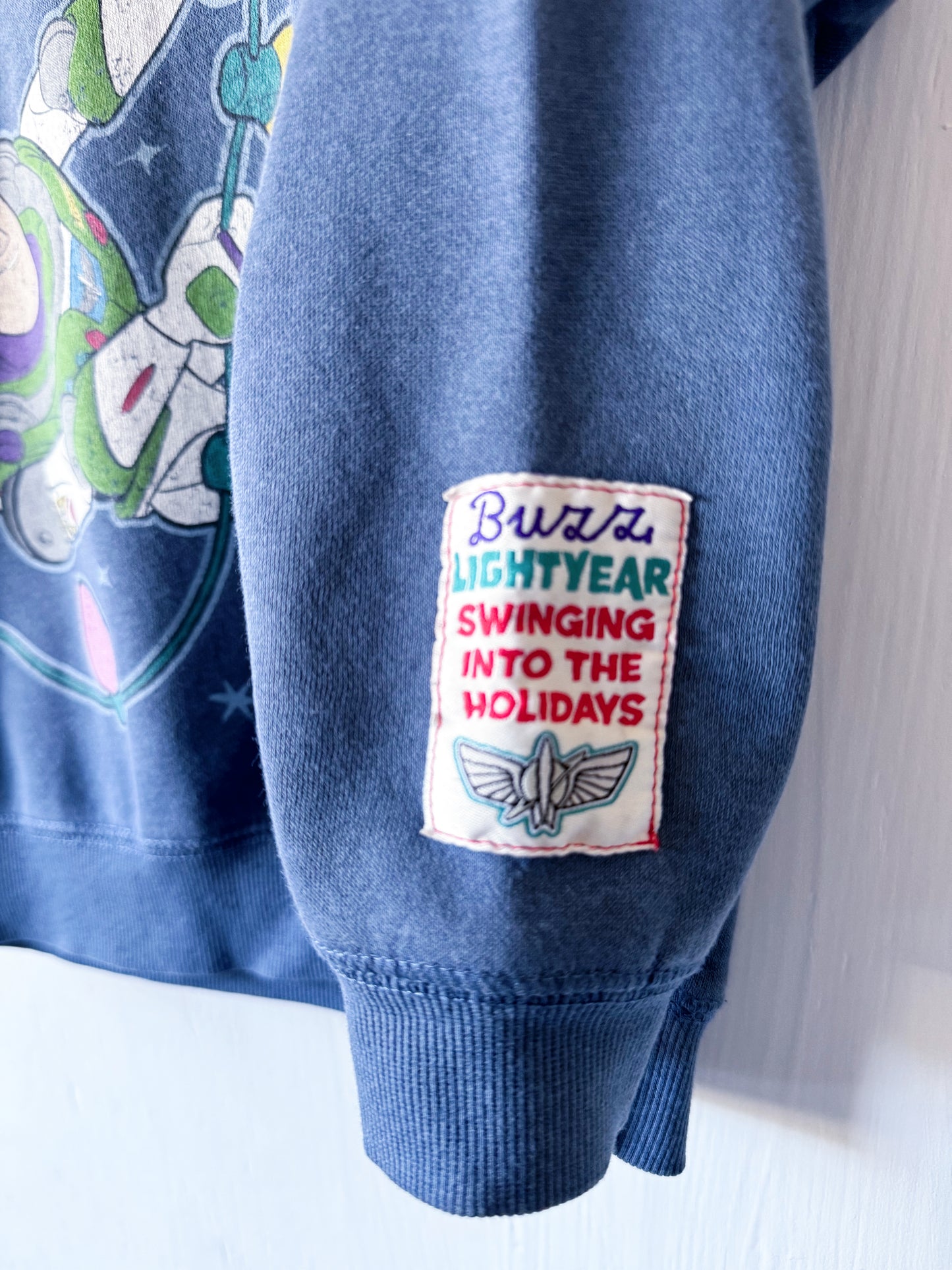 Buzz Christmas Lights Crewneck - 4T