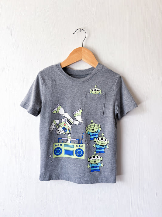 Buzz + Aliens Toy Story Tee - 5T
