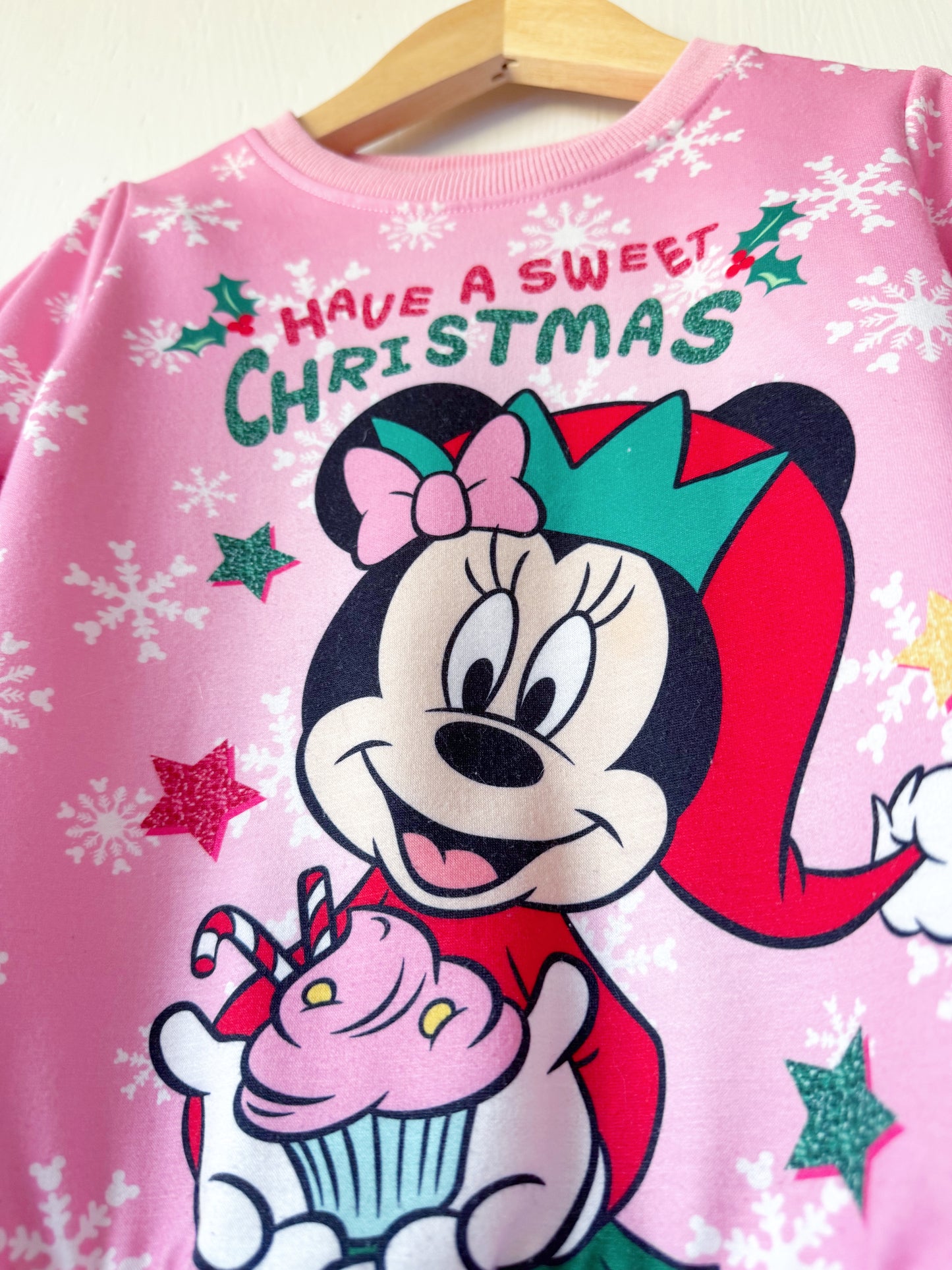 Minnie Sweet Christmas Crew neck - 3/4T