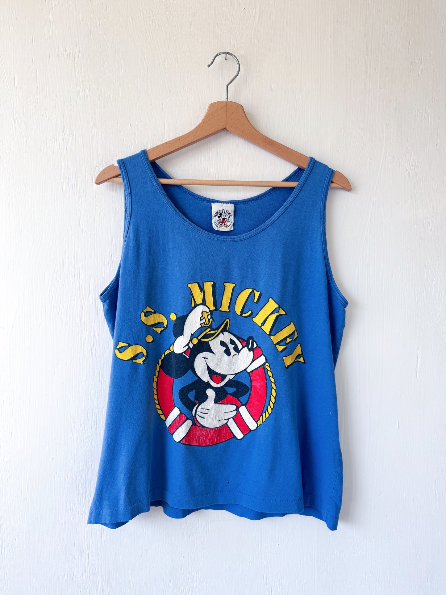 VINTAGE 90's SS Mickey Tank - L/XL