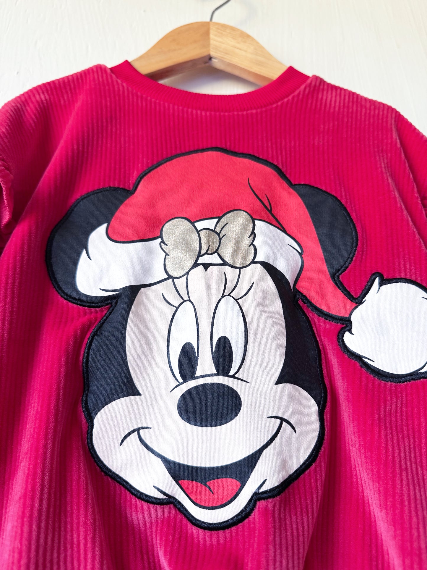 Minnie Holiday Ribbed Set - 4T