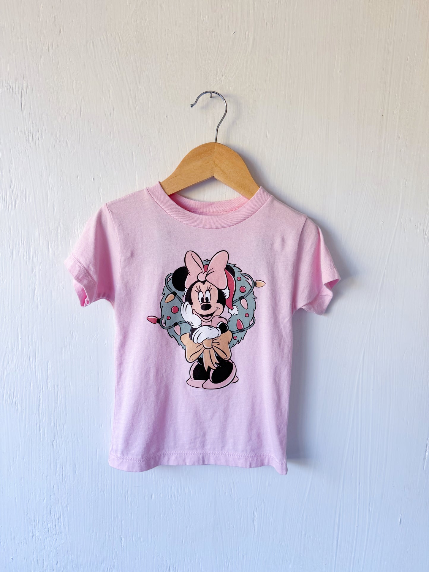 Minnie Wreath Tee - 2T