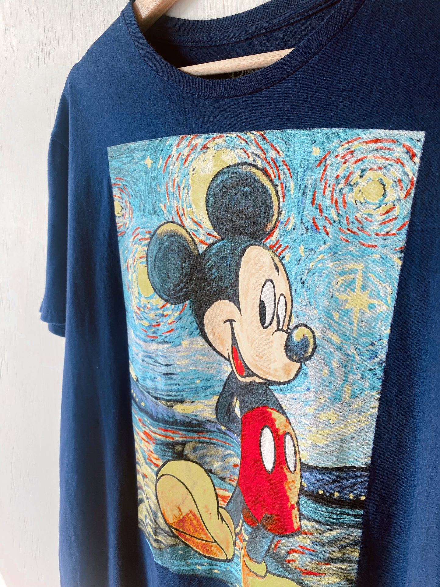 Mickey Starry Night Tee - L