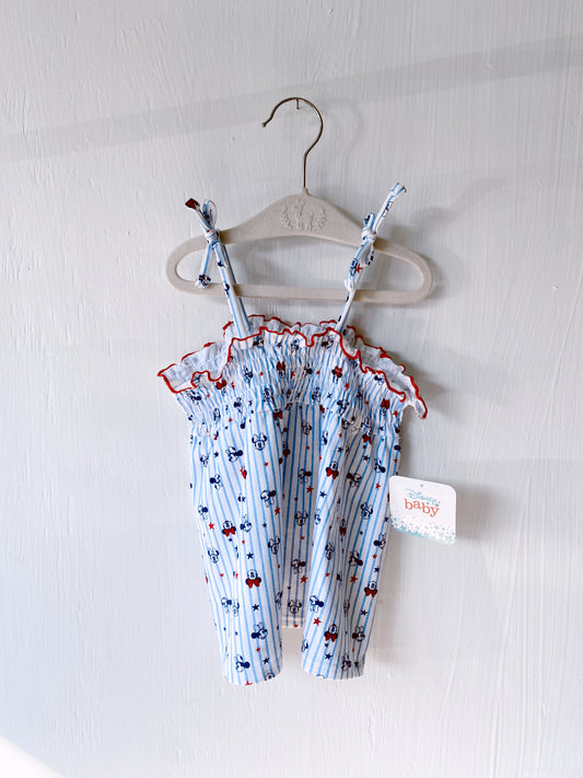 NEW Patriotic Minnie Top - 12M