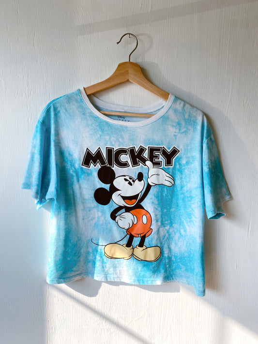 Disney Mickey Cropped Tee - L