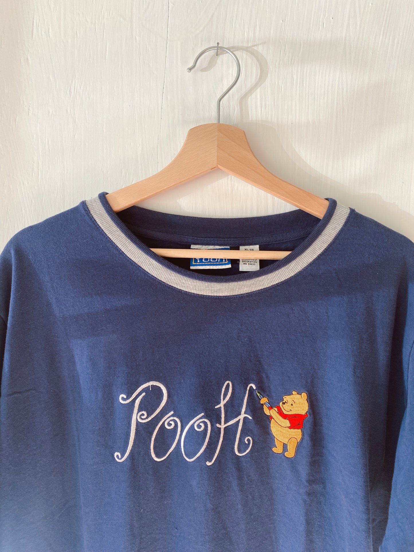 VINTAGE Pooh Ringer Tee - XL