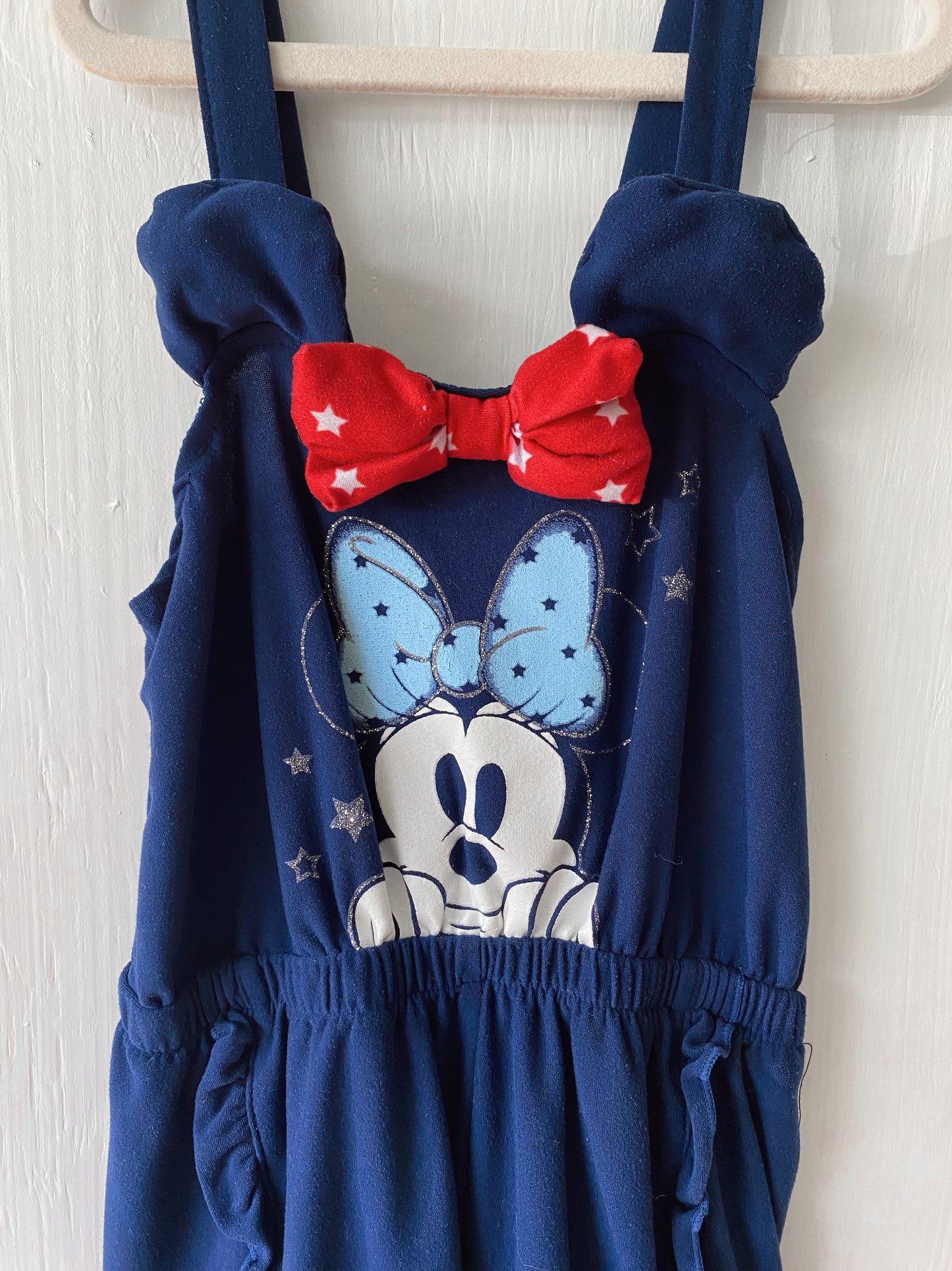 Minnie Patriotic Romper - 5T