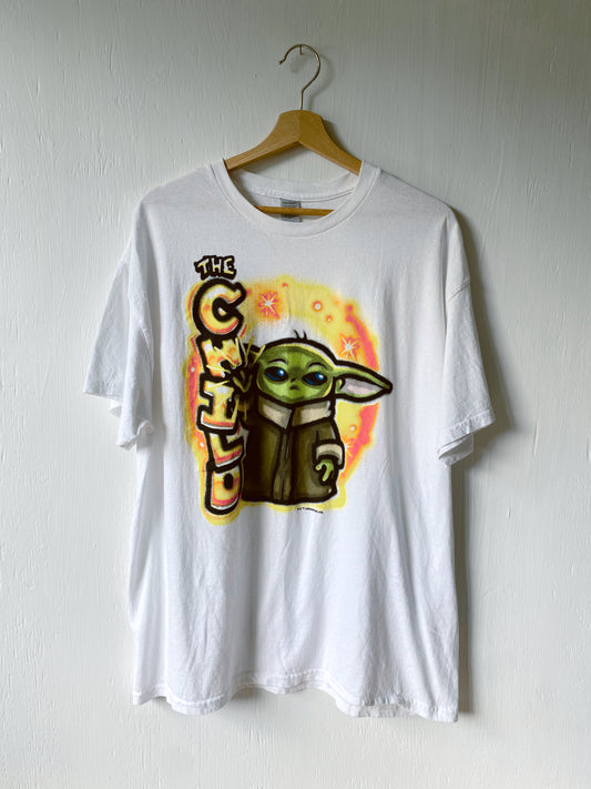 The Child Baby Yoda Graffiti Tee - XL